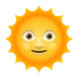 Sun With Face