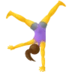 Woman Cartwheeling