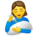 Woman Feeding Baby