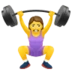 Woman Lifting Weights