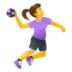Woman Playing Handball