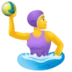 Woman Playing Water Polo