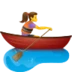 Woman Rowing Boat