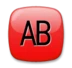 AB Button (Blood Type)