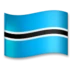 Flag: Botswana