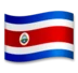 Flag: Costa Rica