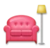 Couch and Lamp