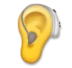 Ear With Hearing Aid