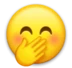 Face With Hand Over Mouth
