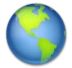 Globe Showing Americas