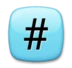 Keycap: #