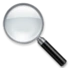 Magnifying Glass Tilted Left