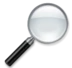 Magnifying Glass Tilted Right