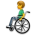 Man In Manual Wheelchair