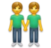 Men Holding Hands