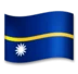 Flag: Nauru