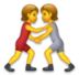 People Wrestling