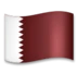 Flag: Qatar