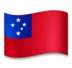 Flag: Samoa
