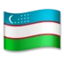 Flag: Uzbekistan