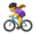 Woman Biking