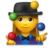 Woman Juggling