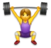 Woman Lifting Weights