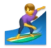 Woman Surfing