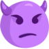 Angry Face With Horns