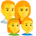 Family: Man, Woman, Girl, Boy