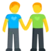 Men Holding Hands