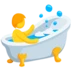 Person Taking Bath