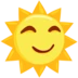 Sun With Face