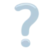 White Question Mark