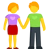 Woman And Man Holding Hands