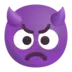 Angry Face With Horns