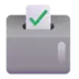 Ballot Box With Ballot