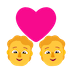 couple-with-heart Emoji microsoft