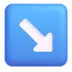 Down-Right Arrow