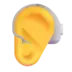 Ear With Hearing Aid