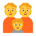 family-adult-adult-child Emoji microsoft