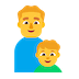family-man-boy Emoji microsoft