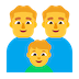family-man-man-boy Emoji microsoft