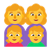 family-woman-woman-girl-boy Emoji microsoft