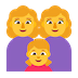 family-woman-woman-girl Emoji microsoft