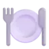 Fork and Knife With Plate