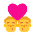 kiss-man-man Emoji microsoft