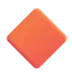 Large Orange Diamond