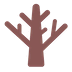 leafless-tree Emoji microsoft
