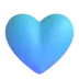 Light Blue Heart
